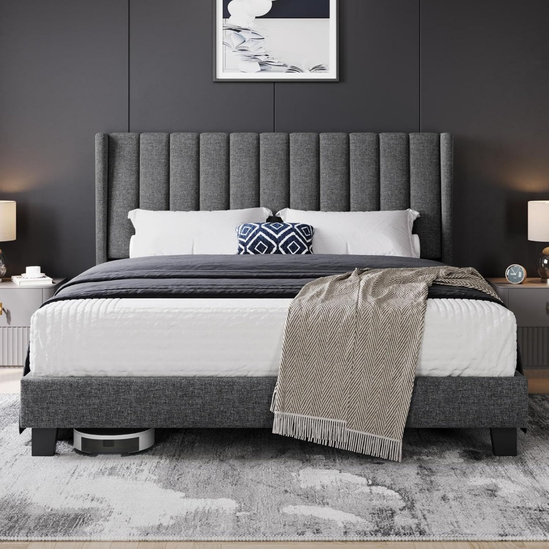 Letto girigio scuro