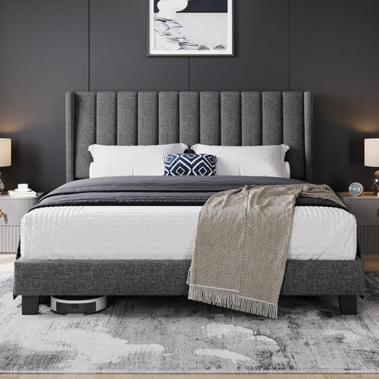 Letto girigio scuro